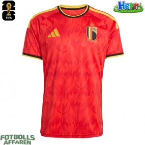 Belgien Hemmatröja VM 2026 Kortärmad